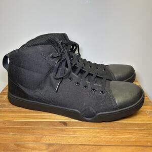 Altama Men's 13 OTB Maritime Assault Mid Tactical Boots Shoes Triple Black